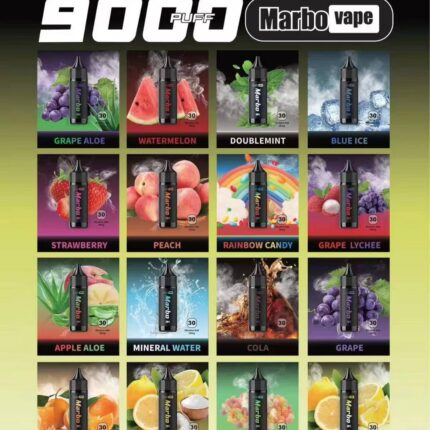 Marbo Bau9000 Puff｜拋棄式大容量電子煙   東南亞爆款之選